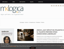 Tablet Screenshot of myklogica.es